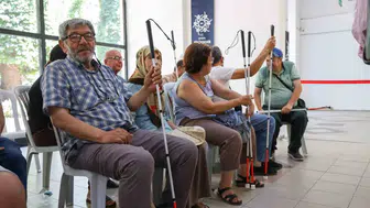 Aydın'da 500 görme engelliye beyaz baston: Bağımsız hareket için önemli adım