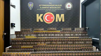 Sultandağı'nda kaçak sigara operasyonu: İki gözaltı