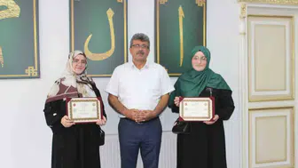 Ünye'de hafızlık belgeleri sahiplerini buldu: 8 öğrenci için tören düzenlendi
