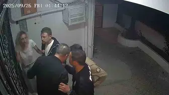 Güllü'nün ölümünde yeni görüntüler: Polis binaya girerken Tuğyan'ın panik anları kamerada