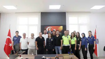 Yatağan'da bir ilk: İlçenin ilk kadın emniyet müdürü 1. sınıfa yükseldi