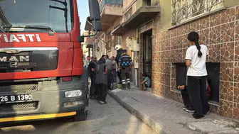 Mutfakta başlayan yangın apartmanı paniğe sürükledi: İtfaiye ve komşuların hızlı müdahalesi faciayı önledi