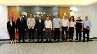 Erzincan TSO Başkanı Tanoğlu, banka müdürleriyle Nefes Kredisi masasına oturdu