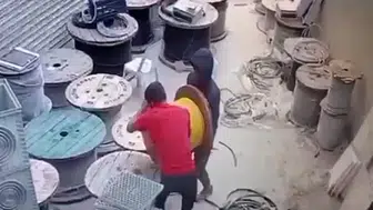 Konteyner kentte 200 bin TL'lik kablo hırsızlığı: 7 şüpheli suçüstü yakalanıp tutuklandı