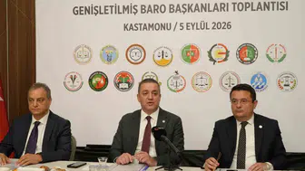 Karadenizli baro başkanları Kastamonu'da hukuk gündemiyle bir araya geldi