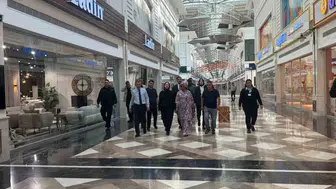 Gambiya'nın First Lady'si Fatoumatta Bah-Barrow Kayseri'de alışveriş turuna çıktı