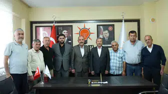 Darende'de yeni dönem: Belediye Başkanı Bozkurt'tan AK Parti'ye ziyaret