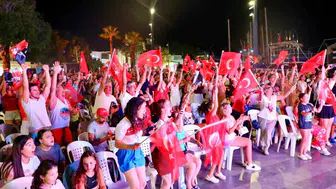 Filenin Sultanları’nın Avrupa Zaferi Bodrum Meydanlarında Bayram Havası Estirdi