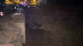 Amasra'da korkunç kaza: 5 metre uçan otomobilden yaralıları bırakıp kaçtı