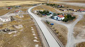 Aksaray'da köy ulaşımında standart yükseldi: İki köy yolu daha asfaltlandı