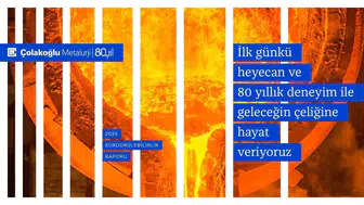 Çolakoğlu Metalurji'den yeşil üretimde büyük başarı: 2026 hedefini bir yıl önceden yakaladı