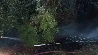 Harun Reşit Kalesi yakınlarında orman yangını paniği: Ekipler alevleri büyümeden durdurdu