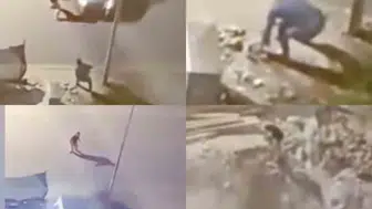 Anamur'da dehşet anları: Tartıştığı kişilere aracını sürdü, çukura uçtu