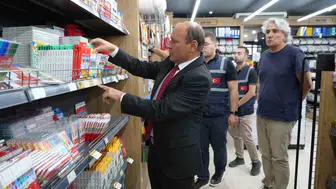 Gaziantep'te okul alışverişi öncesi kırtasiyelerde geniş çaplı denetim mesaisi