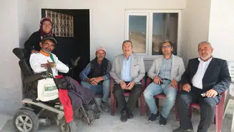Başkan Bozkurt’tan Atmalı Mahallesi’nde anlamlı sanatçı ziyareti