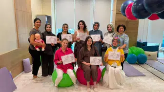 Erzurum Şehir Hastanesi'nde anne ve baba adayları için bilinçli doğum eğitimi tamamlandı