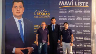 AYSO seçimlerinde Mavi Liste hamlesi: Gökhan Maraş'a iş dünyasından güçlü destek