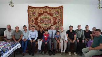 Üzümlü Kaymakamı Hökelekli'den Denizdamı ve Çadırtepe'ye yerinde inceleme ziyareti