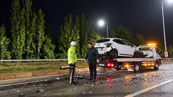 İyi Parti İl Başkanı Mısırlıoğlu ve oğlu trafik kazasında yaralandı