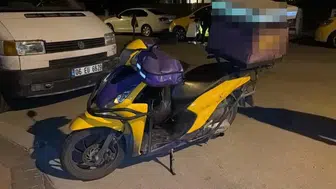 Bolu'da trafik kazası: Motokurye ile ticari taksi çarpıştı