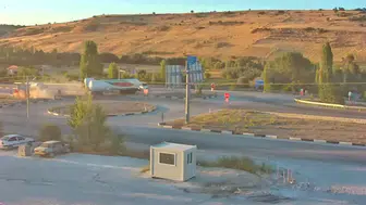 Isparta'da kavşak kazası: LNG tankeri ile kamyon çarpıştı