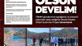 Develi'de tarımsal üretimde yeni dönem: Köseler Göleti Sulama Projesi tamamlandı