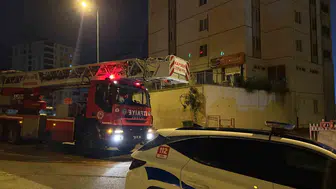 Talas'ta 10 katlı binayı dumanlar sardı: Elektrik arızası korkuttu