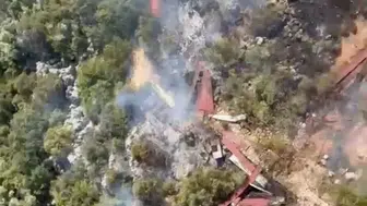 Kepez'de orman yangını alarmı: Ekipler havadan ve karadan müdahale ediyor