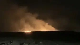 Yukarıalagöz köyünde rüzgarla yayılan arazi yangını korku dolu anlar yaşattı
