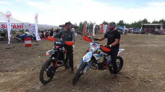 Motosikletin otomobili üçe katladığı Kilis'te Motofest rüzgarı esiyor