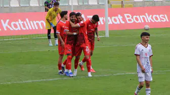 Amasyaspor FK kupada gol olup yağdı: Çankırıgücü karşısında tarihi skor