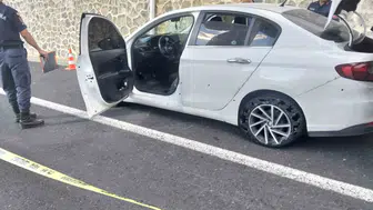 Hayrabolu'da kuyumcu toptancısına pusu: Seyir halindeki araca silahlı saldırı