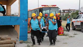Adıyaman'da UMKE ve AFAD'dan olası afetlere karşı ortak saha provası
