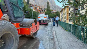 Kemaliye'de doğalgaz konforu için ulaşım seferberliği