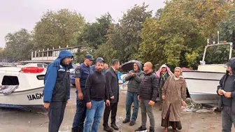Akçakoca'da fırtına bilançosu: Balıkçı barınağında hasar tespiti yapıldı