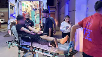 İndere yolunda motosiklet kazası: Bir kişi hastaneye kaldırıldı