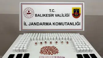 Balıkesir'de narkotik darbesi: 40 binden fazla hap ele geçirildi