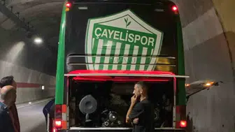 Çayelispor'un Erzurum yolculuğu Ovit Tüneli'nde kabusa döndü