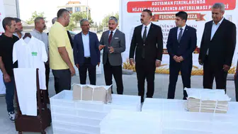 Adıyaman'da fırıncı esnafına 2 milyon liralık hijyen yatırımı