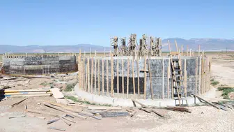 Kumlu'nun gelecekteki atık su yönetimi için dev tesisin yüzde 65'i tamamlandı