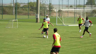 Burak Yılmaz yönetimindeki Çorum FK Antalya kampında vites yükseltti