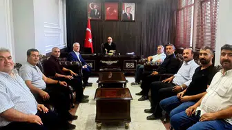 Araban’ın tarımsal gücü yeni kaymakama anlatıldı: Bölgenin tahıl ambarı masaya yatırıldı