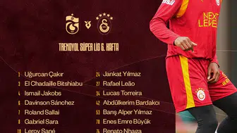 Galatasaray'da Trabzonspor deplasmanı öncesi kritik eksikler