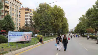 Eskişehir'de bulvarlar araçlara kapandı, sokak hayvanları için umut kapısı açıldı