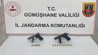 Güvende Yaylası'nda jandarma operasyonu: İki ruhsatsız tabanca ele geçirildi