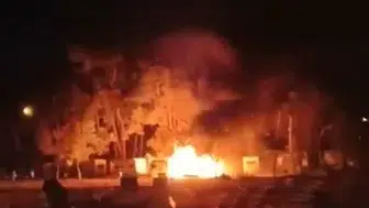 Süleymanpaşa'da gece yarısı karavan yangını: Kamping alanında korku dolu anlar
