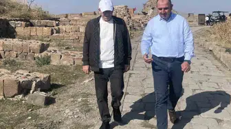 Kars Valisi Polat'tan Ani Ören Yeri'nde kritik inceleme: Tarihi mirasın geleceği masaya yatırıldı