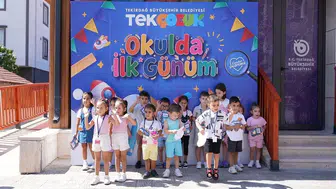 Muratlı’da miniklerin okul heyecanı: TEK Çocuk Yuvamız kapılarını açtı