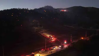 Kayseri Yahyalı'da orman yangını: Ekiplerin havadan ve karadan müdahalesi sonuç verdi