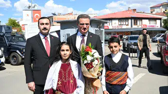 Vali Baruş’tan Çat’ta eğitim mesaisi: Taşımalı sistemde aksama istemedi
